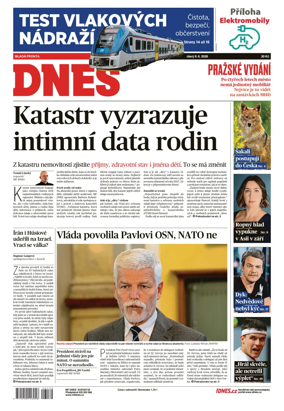 Cover of Dnes Prague Edition