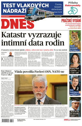 Cover of MF DNES