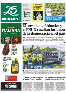 Cover of Diario Libre (Republica Dominicana)