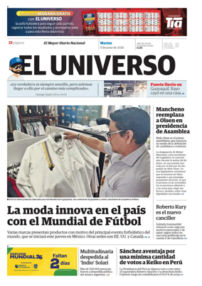 Cover of El Universo