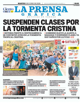 Cover of La Prensa Grafica
