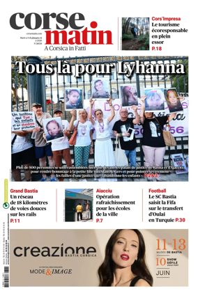 Cover of Corse Matin