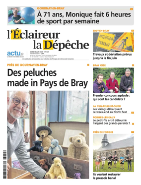 Cover of l'Eclaireur la Depeche
