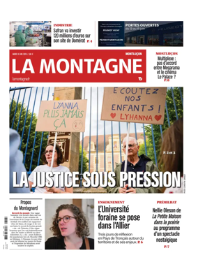 Cover of La Montagne (Montlucon)