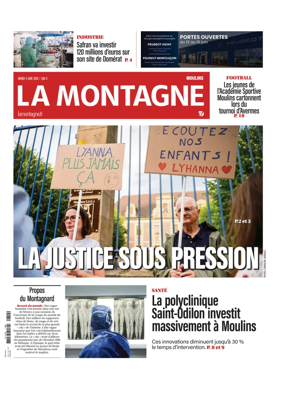Cover of La Montagne (Moulins)