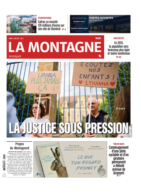 Cover of La Montagne (Vichy)