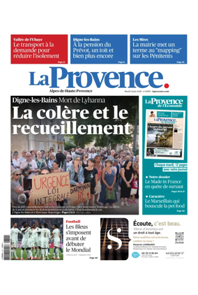 Cover of La Provence Alpes-de-Haute-Provence