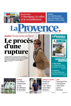 Cover of La Provence Martigues-Istres-Vitrolles-Marignane