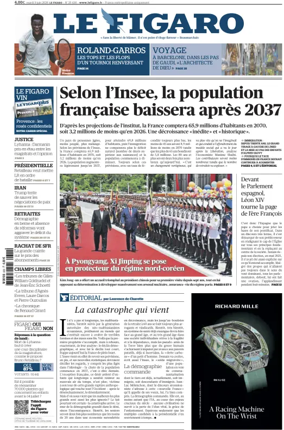 Cover of Le Figaro