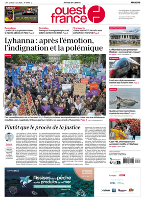 Cover of Ouest France (Manche)