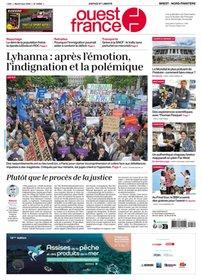 Cover of Ouest France (Nord-Finistere)