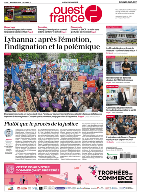 Cover of Ouest-France (Rennes Sud-Est)