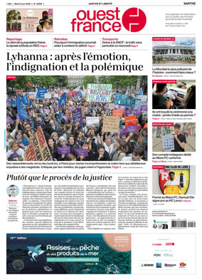 Cover of Ouest France (Sarthe)