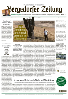 Cover of Bergedorfer Zeitung