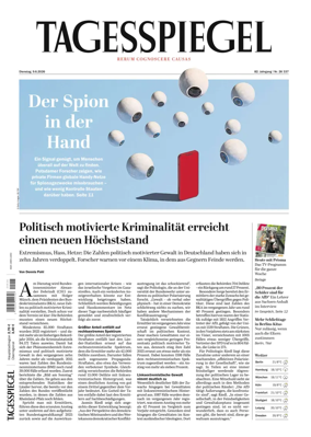 Cover of Der Tagesspiegel