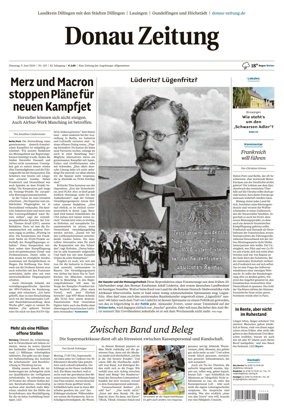 Cover of Donau Zeitung