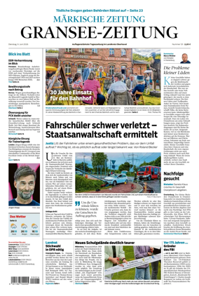 Cover of Gransee-Zeitung