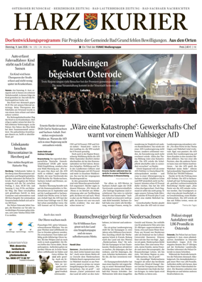 Cover of Harz Kurier