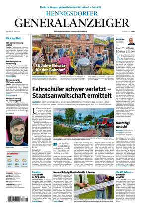 Cover of Hennigsdorfer Generalanzeiger
