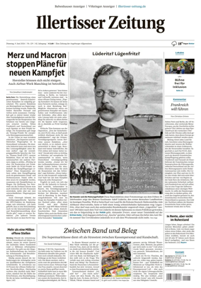 Cover of Illertisser Zeitung