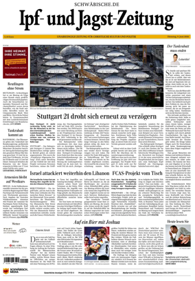 Cover of Ipf- und Jagst-Zeitung