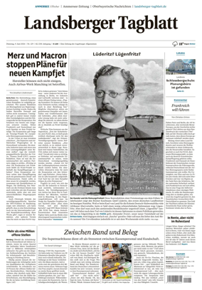 Cover of Landsberger Tagblatt