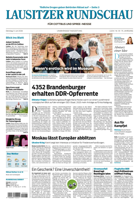 Cover of Lausitzer Rundschau