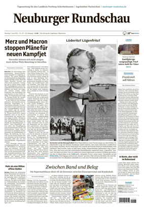 Cover of Neuburger Rundschau