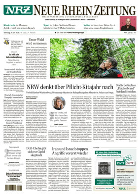 Cover of Neue Rhein Zeitung (Wesel)