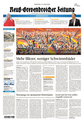 Cover of Neuss-Grevenbroicher Zeitung Neuss