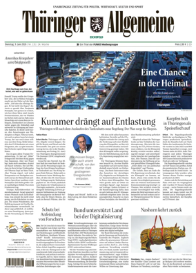 Cover of Thuringer Allgemeine (Eichsfeld)