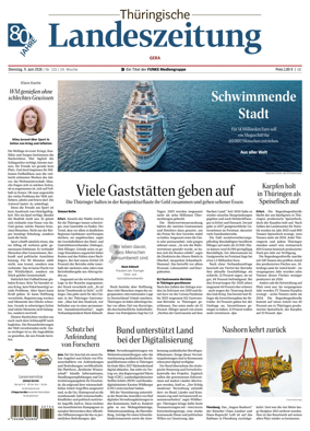 Cover of Thuringische Landeszeitung (Gera)