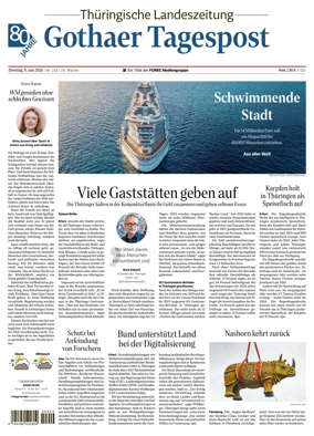Cover of Thuringische Landeszeitung (Gotha)