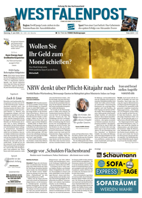 Cover of Westfalenpost (Brilon)