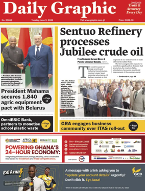 Cover of Daily Graphic