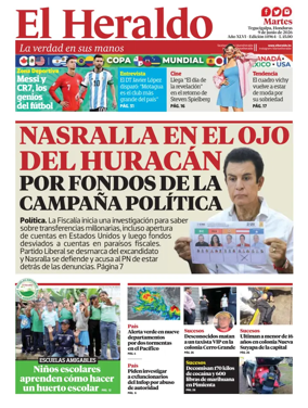 Cover of Diario El Heraldo