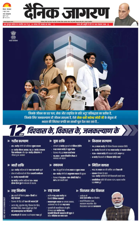 Cover of Dainik Jagran Hisar