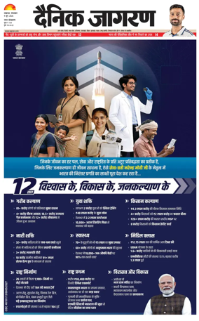 Cover of Dainik Jagran - Lucknow