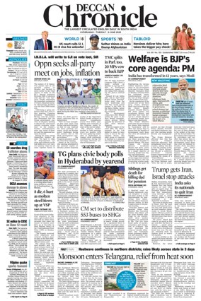 Cover of Deccan Chronicle