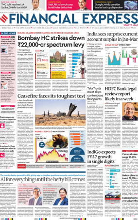 Cover of The Financial Express