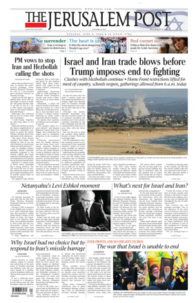 Cover of The Jerusalem Post