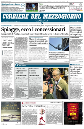 Cover of Corriere del Mezzogiorno (Campania)