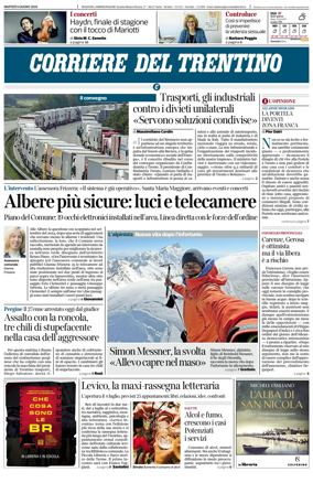 Cover of Corriere del Trentino
