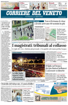 Cover of Corriere del Veneto (Venezia e Mestre)
