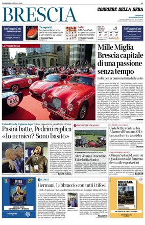 Cover of Corriere della Sera (Brescia)