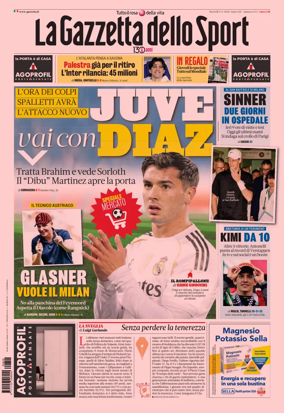 Cover of La Gazzetta dello Sport - Napoli