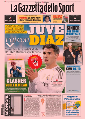 Cover of La Gazzetta dello Sport