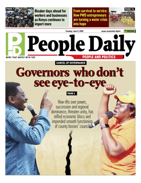 Cover of People Daily ePaper