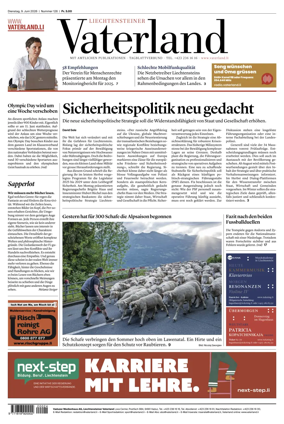 Cover of Liechtensteiner Vaterland