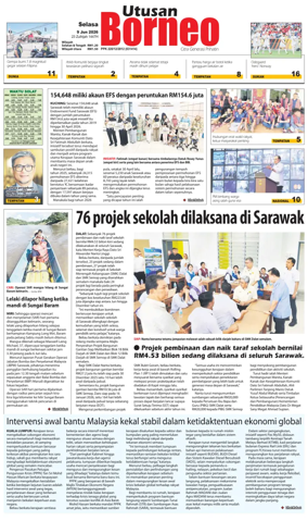 Cover of Utusan Borneo (Sarawak)